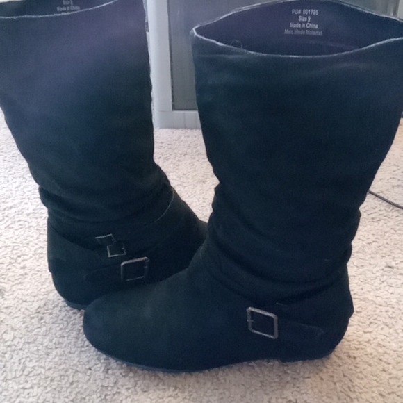 jcpenney Shoes Womens Calve Length Boots Size 9 Poshmark